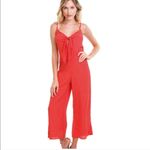 Blue Life ‎ Cropped Polka Dot Jumpsuit Photo 1