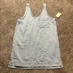 Universal Threads Universal Thread Women’s Denim Light Wash Tank Mini Dress with Pockets NEW Photo 8