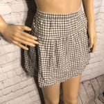 Aeropostale Micro Mini Skirt Checks & Ruffles M Photo 5