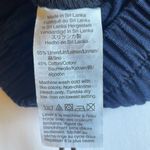 J.Crew 55% Linen 45% Cotton Navy Pull On Pants Tie Belt Side Pockets Wide Leg 2 Photo 7