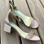 Betsey Johnson  Glitter Block Heel Sandals🌷🌷 Photo 0