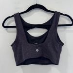 Lululemon Everlux Cut-Out Train Bra Crunch Black 6 Photo 5