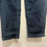 Level 99 Anthropologie Dark Wash Lyocell Skinny Trouser Stretch Jeans Sz 25 Blue Photo 3