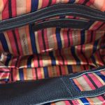 Tignanello Black Shoulder Bag with Classic Design and Silver Hardware Photo 3