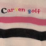 Carven Golf White Zip Front Jersey Shirt Photo 5