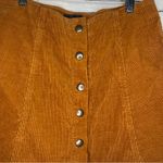 Topshop  • Mini Skirt • Corduroy • Brown • Spring • Summer • Beach • Size 6 Photo 3