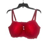 Victoria's Secret ✨Victoria’s Secret Red Lace Dream Angels Lined Demi Sz 38DDD Bra✨ Photo 5