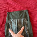 Lululemon  Olive Green Leaf Print Leggings. Size 4. Photo 8