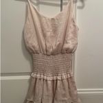 She & Sky  Frilly Layered Cream Dress Size Medium Photo 3