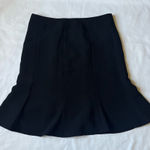 Jones Wear  Flared Black Lined Skirt 14 Photo 0