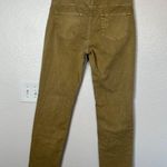 J. McLaughlin Womens Khaki Mustard Yellow Pants Size 31 Slim Fit Photo 1