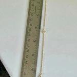 Anthropologie Annika 925 18K Clover Bracelet Photo 9