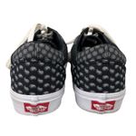 Vans  Old Skool Tie Print Patchwork Sneaker Shoe Mens 9 Womens 10.5 Black Photo 3