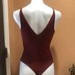 EXPRESS  burnt orange bodysuit small Photo 3