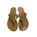 Tory Burch  miller patent leather nude sandals size 8.5 Photo 0