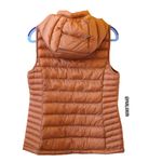 32 Degrees Heat Thermal Lightweight Puffer Vest Detachable Hood Orange Size XS Photo 2