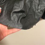 Aritzia Wilfred Le Fou Pleated Vegan Leather Skirt Black- Size 10 Photo 7