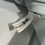 Vintage 1970s Shadowline Baby Blue Lace Trim Nylon Robe Small Long Lingerie Photo 7