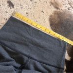Lululemon Wunder Under Crop Leggings Cotton Roll
Down Pants Heathered Black Sz 4 Photo 4