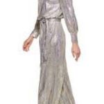Vince Camuto  metallic jumpsuit, NWT size 6 Photo 3
