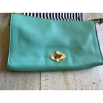 KATE SPADE New York‎ Green Leather Crossbody Shoulder Purse Bag Photo 8