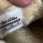 Yes We Vibe Peace Sign Tie Dye Quilted Shoe UNISEX Black Size 10 Photo 5