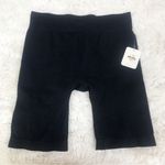 Free People INTIMATELY Black Bike Bicycle Short Ribbed Athleisure Size XS Small Photo 1