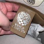 Vince Camuto  Sula Leather Top Handle Bucket Bag Jasmine Cream Snap Closure Photo 11