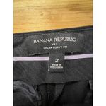 Banana Republic ‎ Dress Pants Logan Curvy Fit Women Size 2 Black Polyester Blend Photo 4