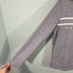 Tommy Hilfiger Women's Grey Classic Logo Embroidered Hoodie Size M Photo 5