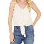 Idyllwind  by Miranda Lambert Rio Metallic Striped Tie Tank Top Size XL Photo 0