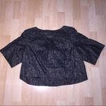 Marc by Marc Jacobs  Cropped Black Lace Jacket Photo 3