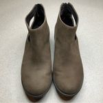 Dansko Cut Out Ankle Bootie 37 Taupe Suede Photo 2