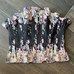 White House | Black Market WHBM Floral Ruffle Bustier Photo 3