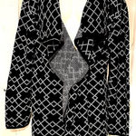 Women's Black and White shrug sweater by Asa Couture Size L Photo 0