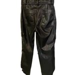Derek Lam  10 CROSBY Vegan Leather Joggers Photo 5