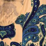 Cara Cara Aria Long Sleeve Maxi Dress Blue Size M Photo 6