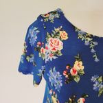 Rewind  blue floral crop top size xs Photo 1