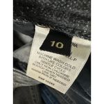 EXPRESS  Black Wash Stella Skinny Denim Jeans Distressed Mid‎ Rise Women Size 10 Photo 7