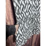 J Crew Women Size Large Romper Tie Waist Summer Resort Casual Shorts Ikat F2599 Black Photo 2