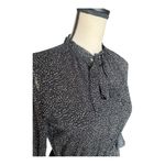 Donna Karan  Black Label Black and White Long Sleeve Dress Size 00 Photo 9