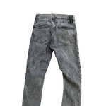 Frame Black Gray Wash Le Skinny de Jeanne Frayed Ankle Jeans Size 27 Photo 3