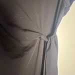 Rachel Zoe Black Wrap Maxi Dress with Tie Front Photo 2