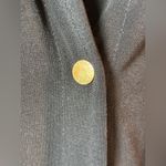 Michael Kors   No Iron Stretchy Black Jumpsuit 3/4 Gathered sleeve Tapered Leg XL Photo 2