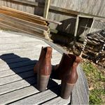 BP Lance Block Heel Bootie In Cognac Oiled Leather by size 8 fall winter casual Photo 7