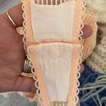 Victoria's Secret Victoria’s Secret Dream Angel Lace Stripe Bodysuit Size 34B Photo 6