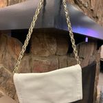 Bag White Leather Shoulder Bag by Elliott Lucca A BEAUTY!! Clean Photo 3