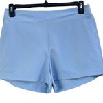 Telluride Large Shorty Shorts Flat Front Lightweight Quick Drying Pockets Blue Photo 0