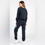 Aviator Nation  Bolt Sweatpants Charcoal/Rainbow Pink Photo 9