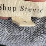 Shop Stevie Green and Purple Floral Knit Dress Photo 3